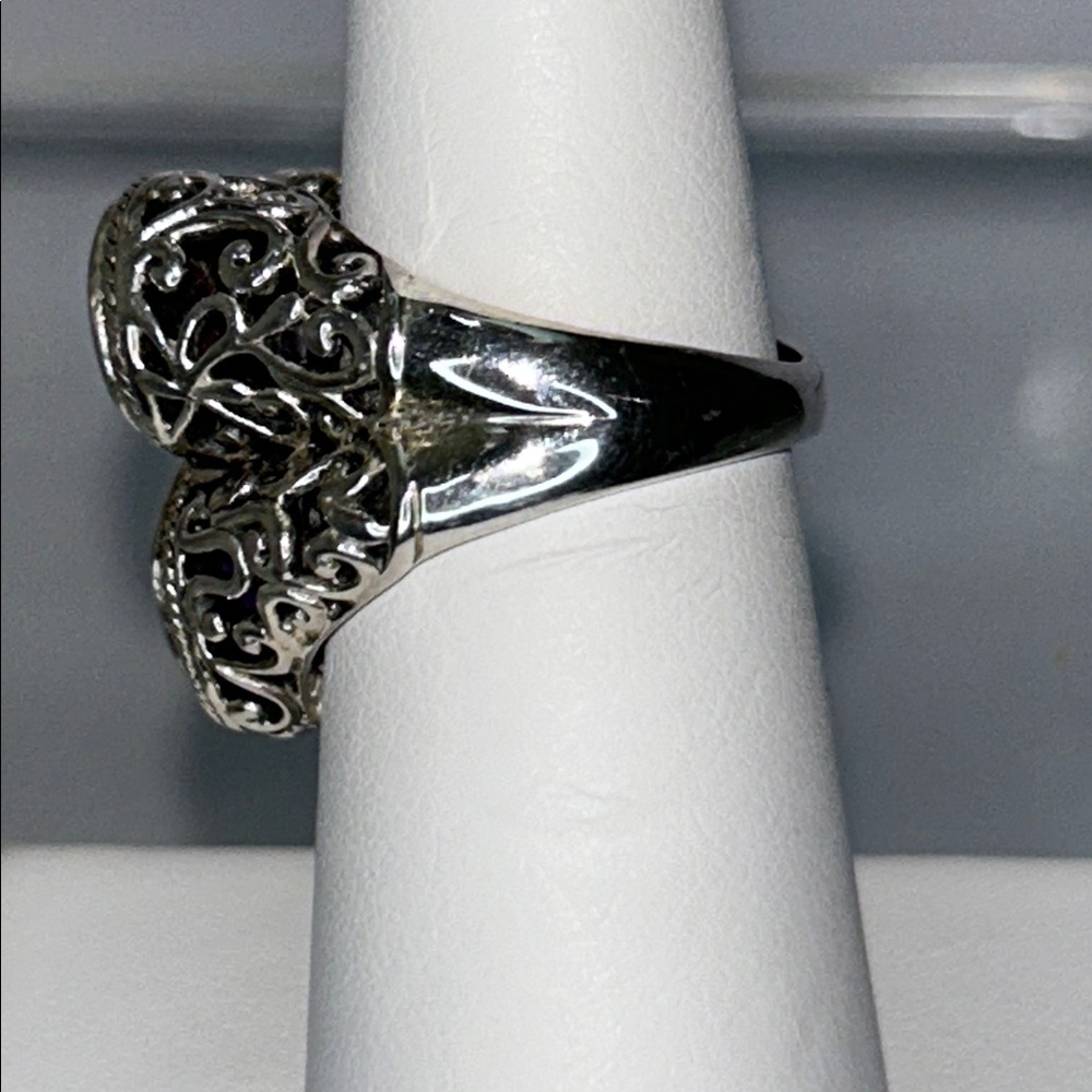 NWOT Samuel B. Genuine Multi Gemstone Sterling Silver Designer Ring Boho - Picture 5 of 8